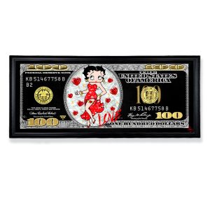 P004-2.jpg Obraz pop-art Betty 160 X 70 cm + drewniana rama