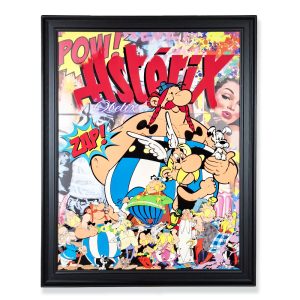 Obraz pop-art 60 X 80 cm + rama drewniana