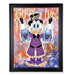 Obraz pop-art 60X80 cm + drewniana rama